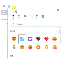 Emoji Taucherbrille zum Vergleich verwenden