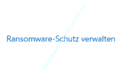 Link: Ransomware-Schutz verwalten