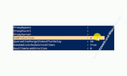Windows 10 Tutorial - Den Schutz vor unerwünschten Anwendungen ( PUA - Potentially Unwanted Applications) aktivieren! - PowerShell Anzeige, dass der PUA-Schutz PUAProtection deaktiviert ist 