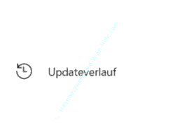 Windows 11 Menübereich Updateverlauf