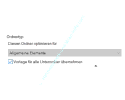 Windows 10 - Shell Bags View  Tutorial: Die Option Vorlage für alle Unterordner übernehmen