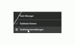 Windows 10 Tutorial - Mit dem Antivirenprogramm Windows Defender ein sicheres System konfigurieren! - Die Taskleisteneinstellungen aufrufen