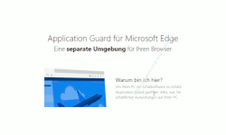 Windows 10 Tutorial - Den Edge-Browser in einer sicheren virtuellen Schutzumgebung nutzen, die vor Malware und Viren schützt! - Die Website Application Guard für Microsoft Edge 