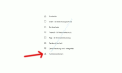 Windows 10 Tutorial - Mit dem Antivirenprogramm Windows Defender ein sicheres System konfigurieren! - Windows Sicherheit Menü Familienoptionen 