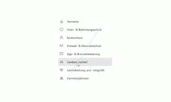 Windows 10 Tutorial - Mit dem Antivirenprogramm Windows Defender ein sicheres System konfigurieren! - Windows Sicherheit Menü Gerätesicherheit 